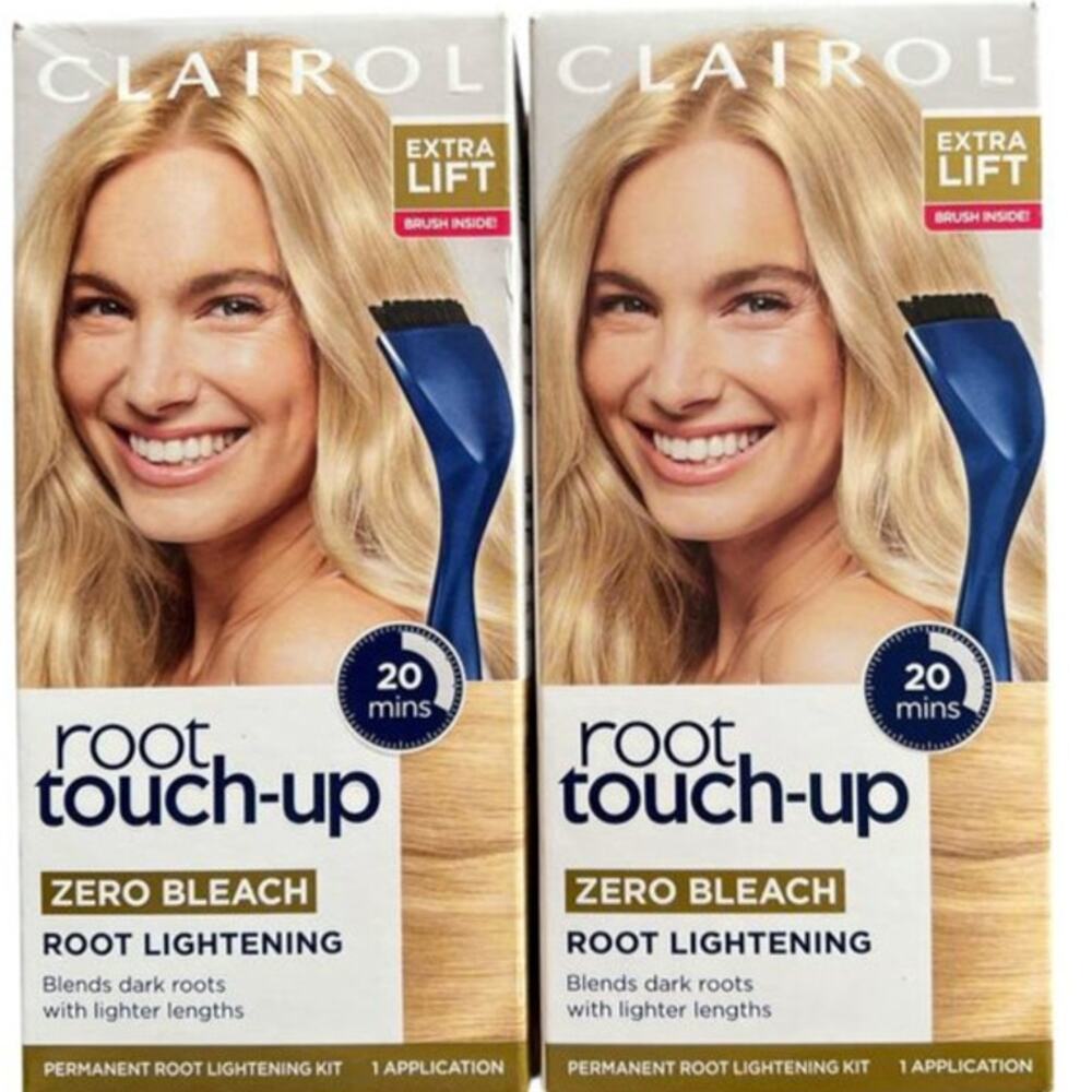 Lot 2 Clairol Permanent Hair Dye, Extra Lift Blonde, 1.0 ea